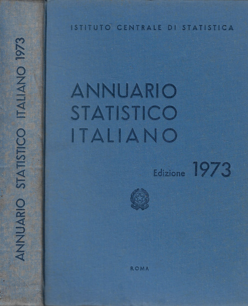 Annuario Statistico Italiano 1973