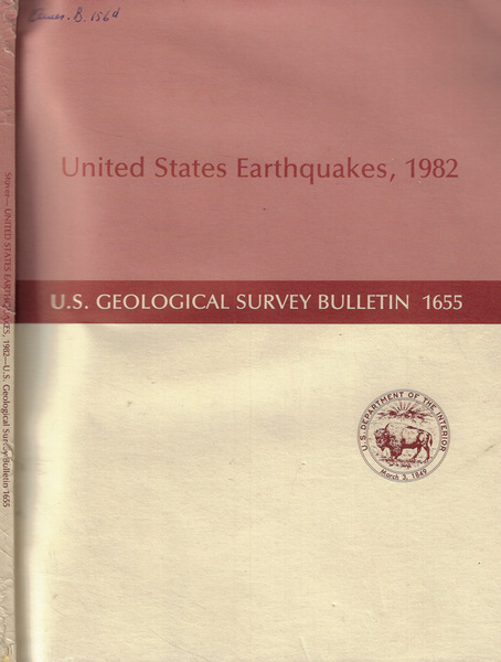 United States Earthquakes 1982