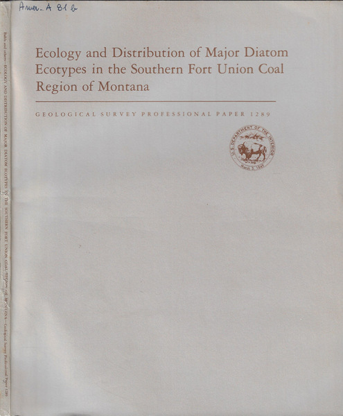 Ecology and Distribution of Major Diatom Ecotypes in the Southern …
