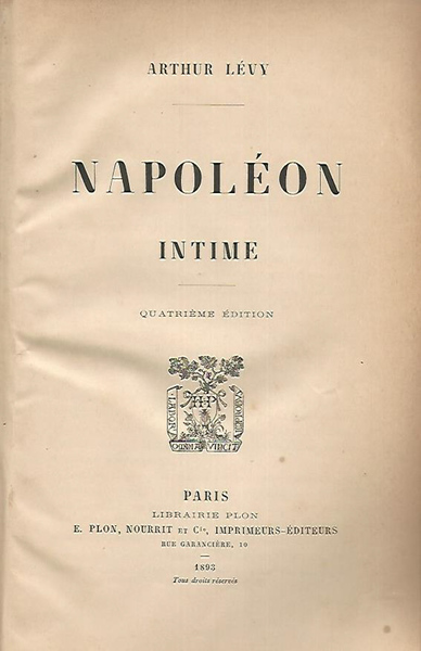 Napoléon Intime