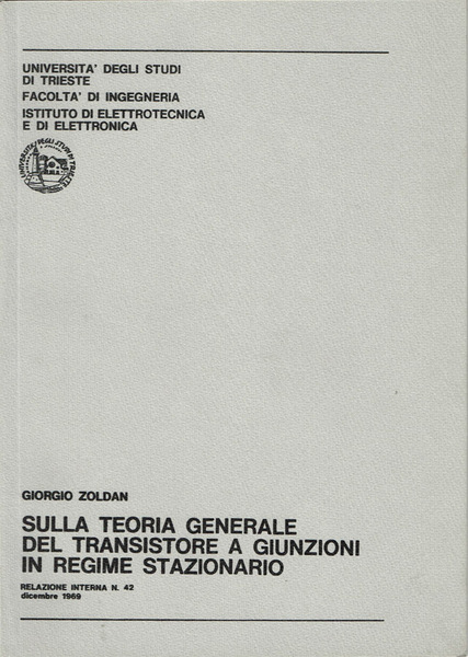 Sulla teoria generale del transistore a giunzioni in regime stazionario