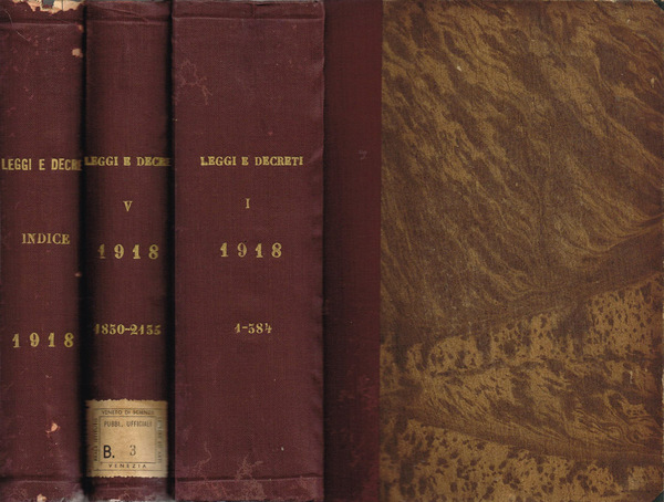 Raccolta ufficiale delle Leggi e dei Decreti