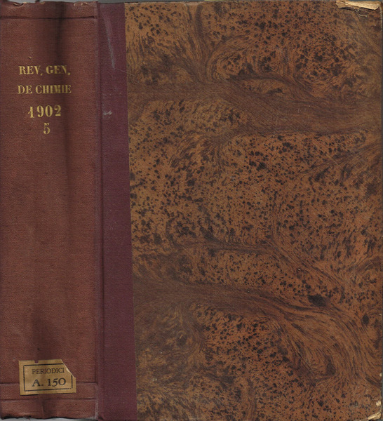 Revue Générale de Chimie Pure et Appliquée