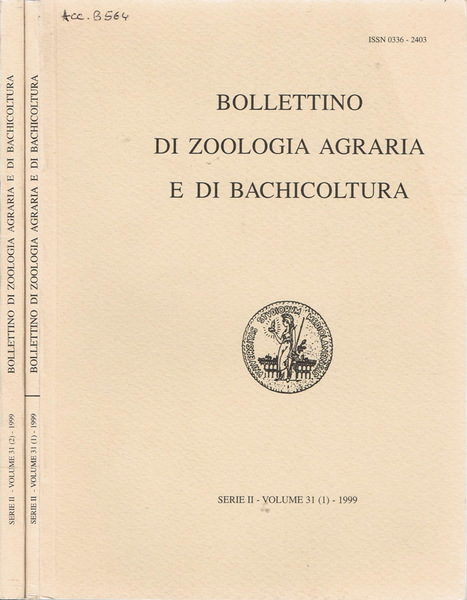 Bollettino di Zoologia Agraria e di Bachicoltura