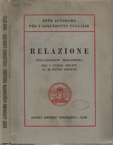 Relazione al Parlamento