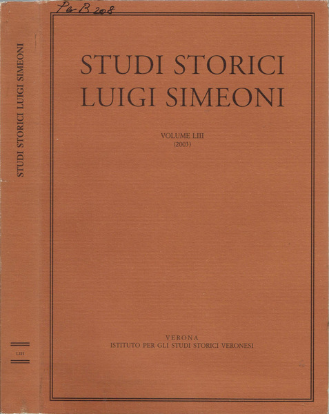 Studi Storici Luigi Simeoni