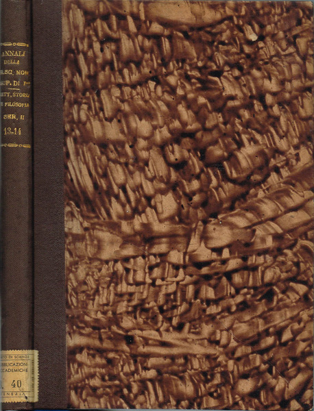 Annali della Scuola Normale Superiore di Pisa