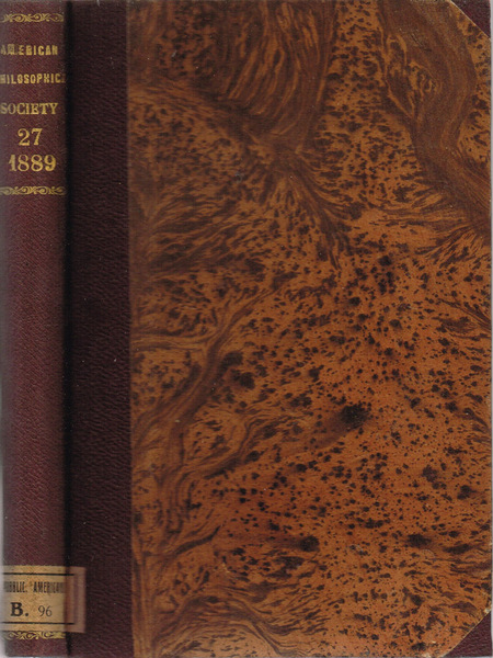 The American Philosophical Society - Proceedings commemorative of the Centennial …