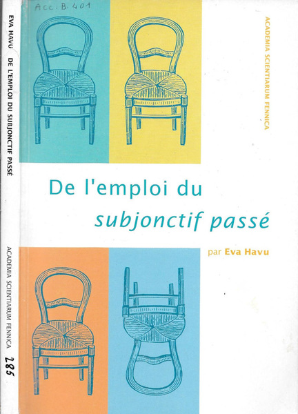 De l'emploi du subjonctif passe