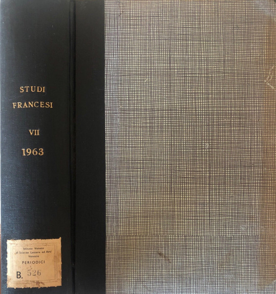 Studi francesi (Miscellanea)