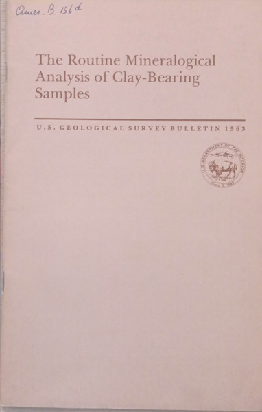 The Routine Mineralogical Analysis of Clay-Bearing Samples
