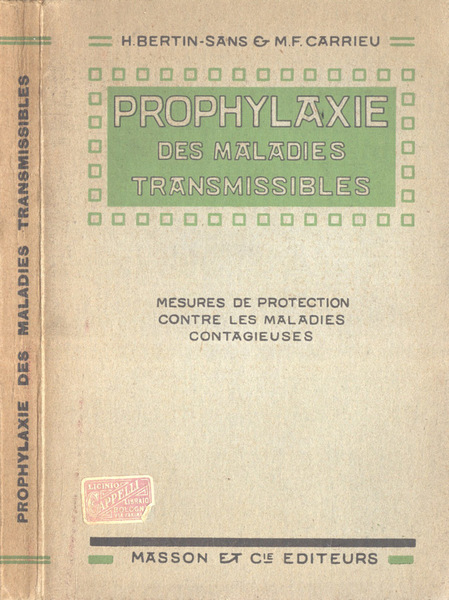 Prophylaxie des maladies transmissibles