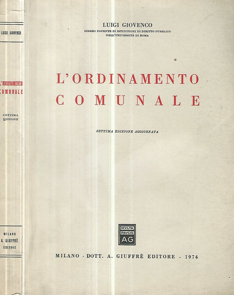 L'ordinamento comunale