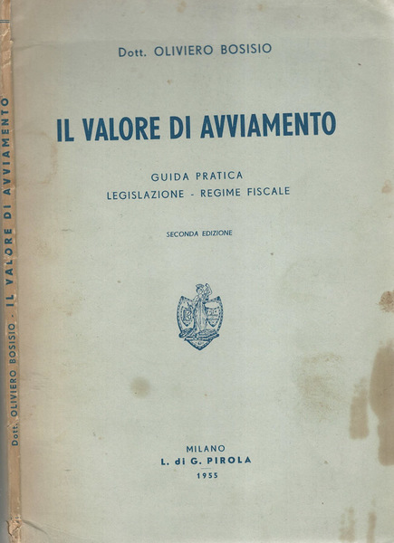 Il valore di avviamento