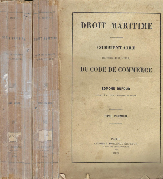 Commentaire des titres I et II, Livre II, du code …