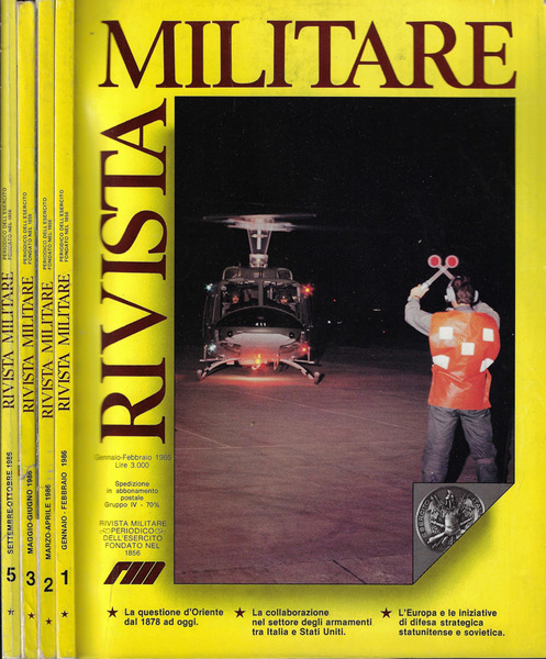 Rivista militare n. 1-2-3-5 Anno 1986