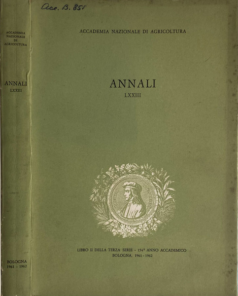 Annali LXXIII 1961-1962
