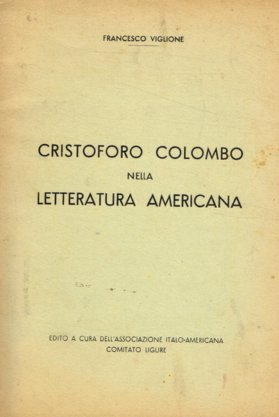 Cristoforo Colombo nella letteratura americana