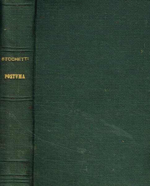 Postuma. Nova polemica