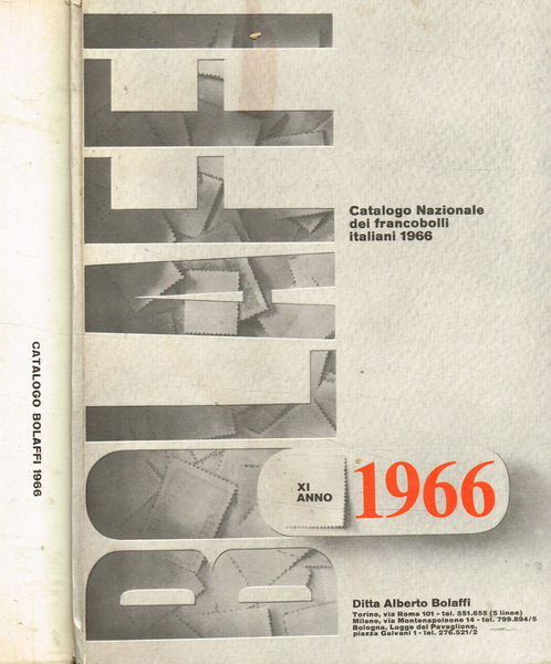 Bolaffi 1966. Catalogo nazionale dei francobolli italiani