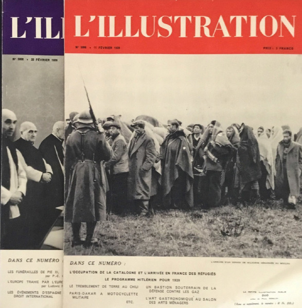 L'Illustration 97 Année - N. 5006 e 5008 Février 1939