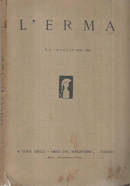 L'erma Maggio 1934 XII
