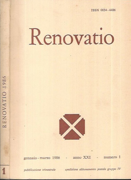 Renovatio 1986