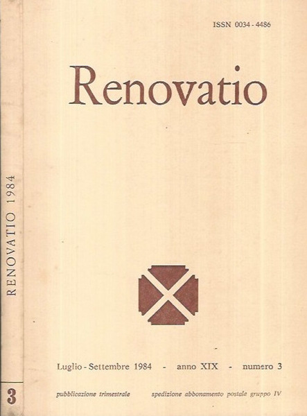 Renovatio 1984