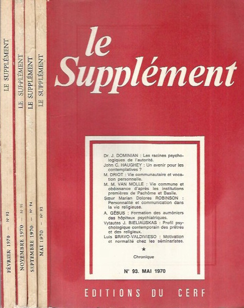 Le supplément 1970