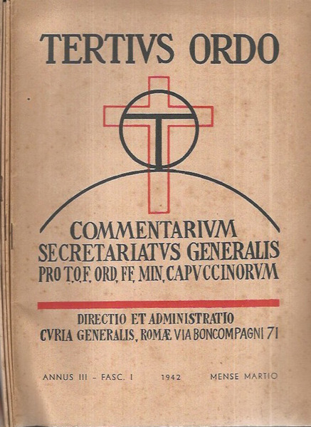 Tertius Ordo Annus III Fasc. I-II-III-IV 1942