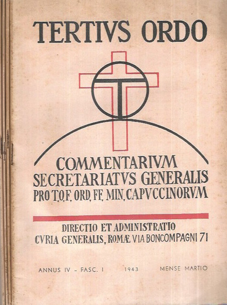 Tertius Ordo Annus IV Fasc. I-II-III-IV 1943