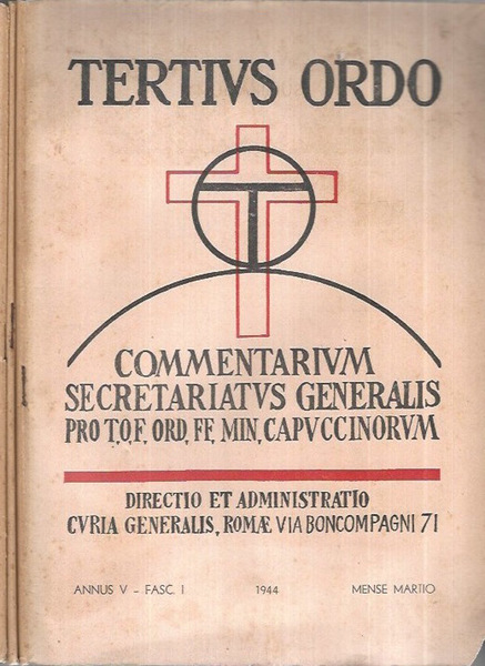 Tertius Ordo Annus V Fasc. I-II-III-IV 1944
