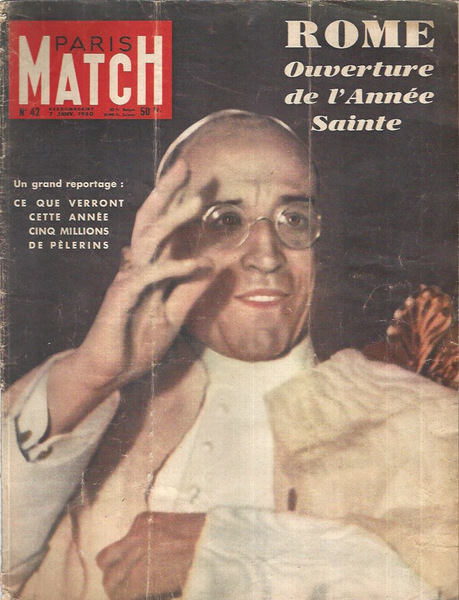 Paris Match numero 42 1950