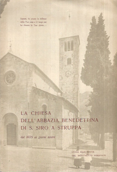 La Chiesa dell'Abbazia Benedettina di S. Siro a Struppa