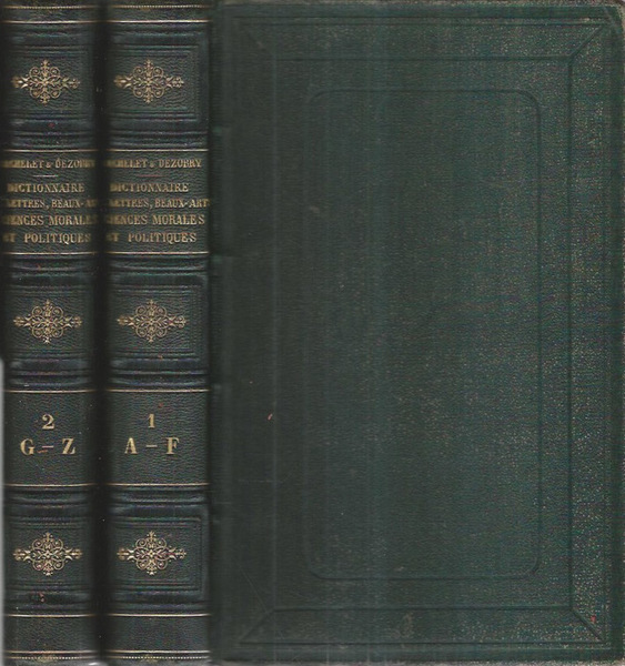 Dictionnaire Général des Lettres, des Beaux-Arts et des Sciences morales …
