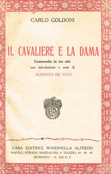IL CAVALIERE E LA DAMA