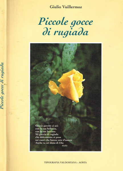 PICCOLE GOCCE DI RUGIADA