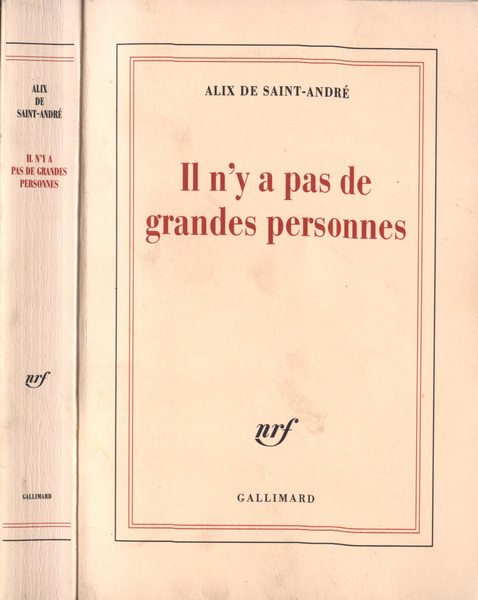 Il n' y a pas de grandes personnes