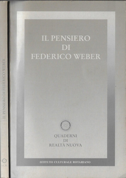 Il pensiero di Federico Weber