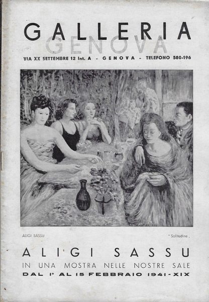 Aligi Sassu in una mostra nelle nostre sale dal 1° …