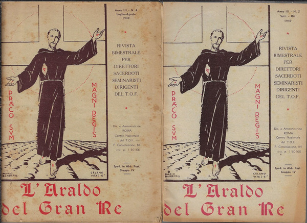 L'Araldo del Gran Re Anno III N. 4, 5