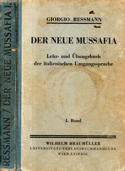 Der neue Mussafia - Lehr - und Ubungsbuch der Italienischen …
