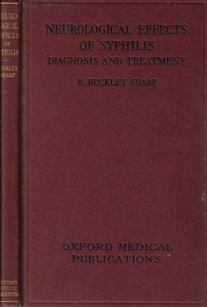 Neurological effects of syphilis