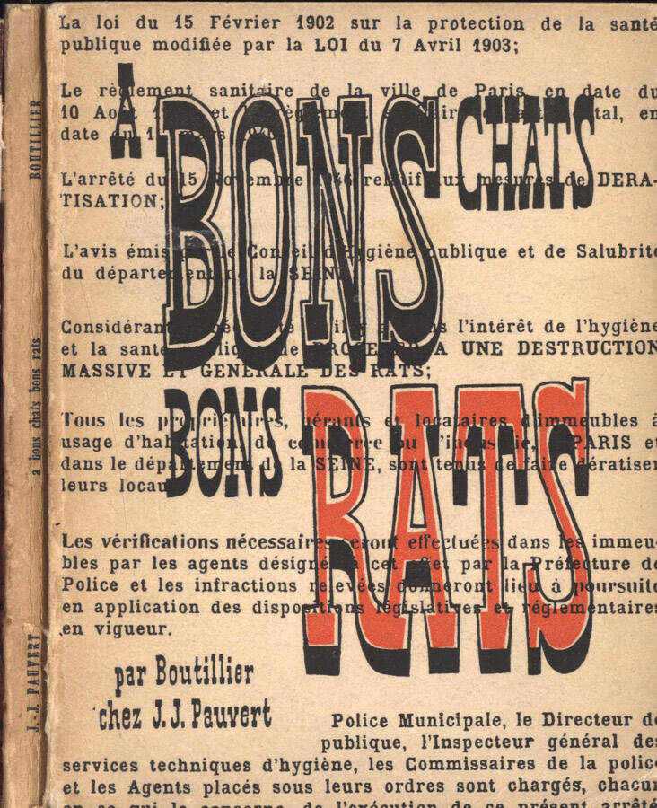 A bons chats, bons rats