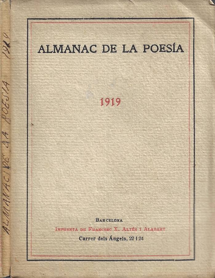 Almanac de la Poesia 1919