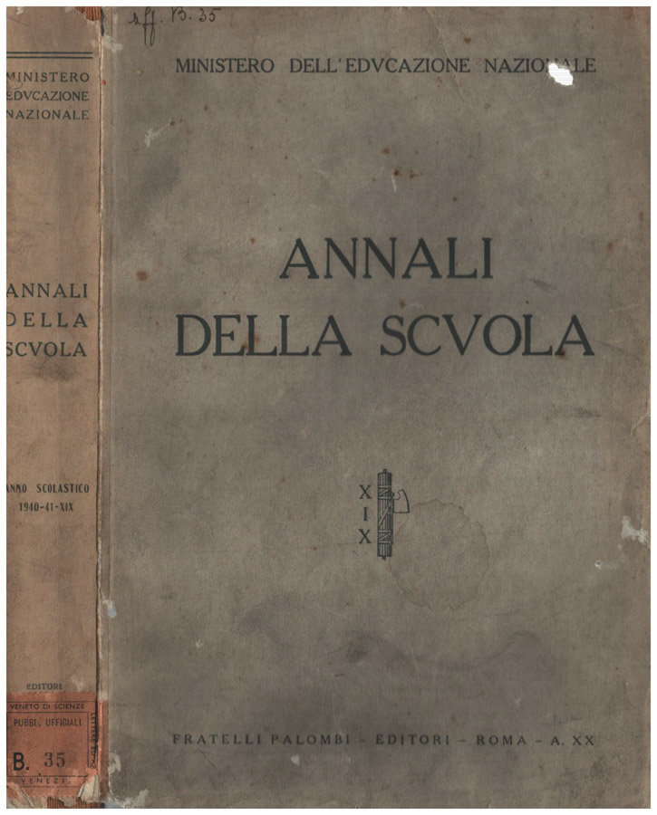 Annali della scuola