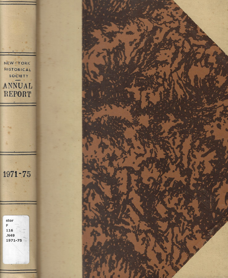 Annual Report of The New-York Historical Society for the year …