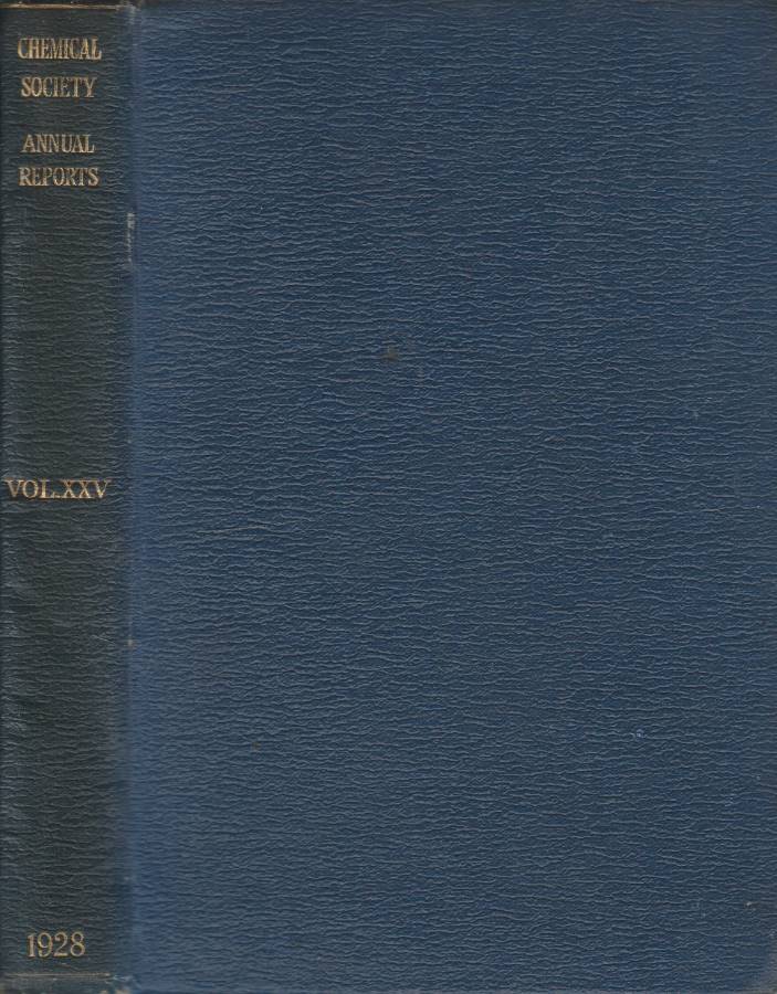 Annual reports on the progress of chemistry for 1928