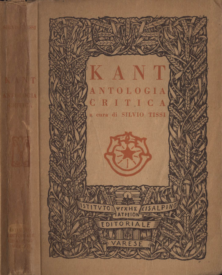 Antologia critica kantiana