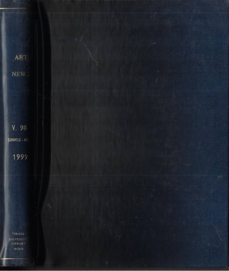 Art News vol. 98 summer - dec. 1999